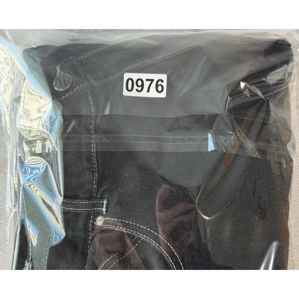 Vintage FUBU Collection Jeans Mens **42** Black Denim Baggy Carpenter‎ Hip Hop